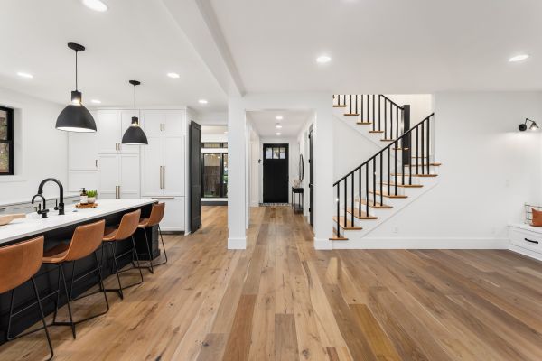 Kitchen Floor Construction